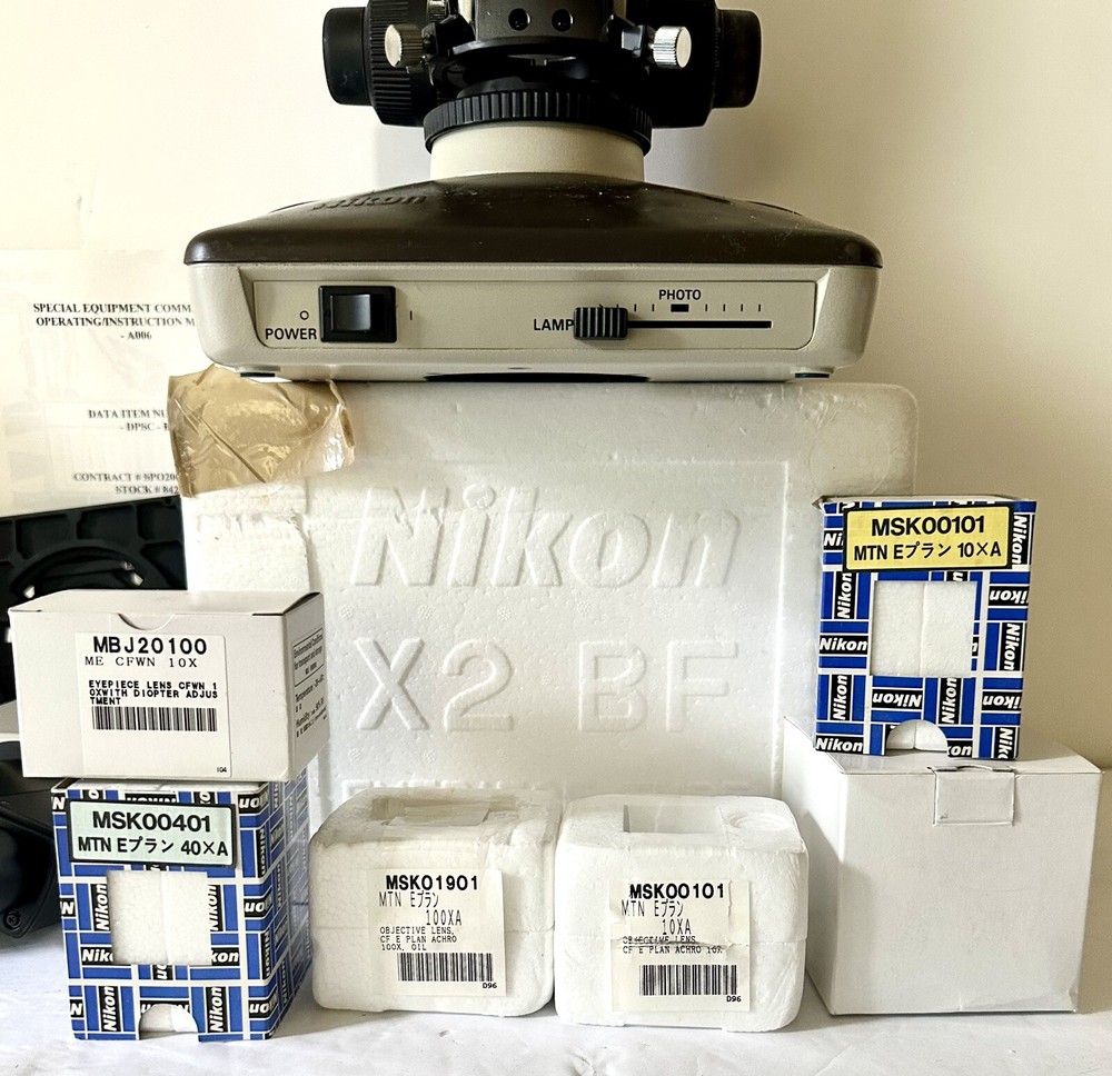 Nikon Labophot-2 Transmitted Light Phase Contrast Biological Microscope