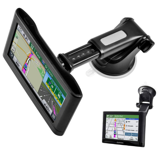 Garmin GPS Suction Cup RV Quick Mount Extension Arm Dash Ball Automobile Leather