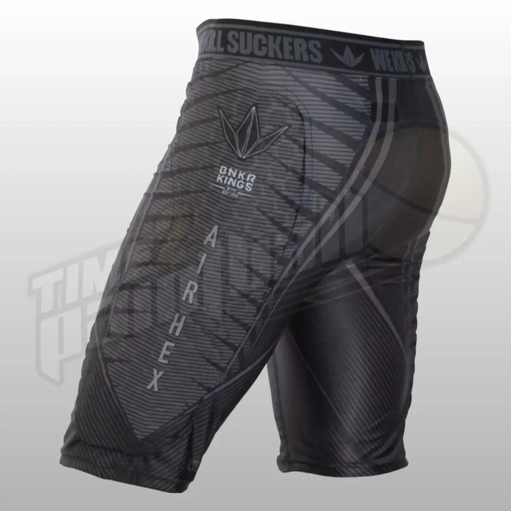 BunkerKings Fly Compression Shorts S/M Black