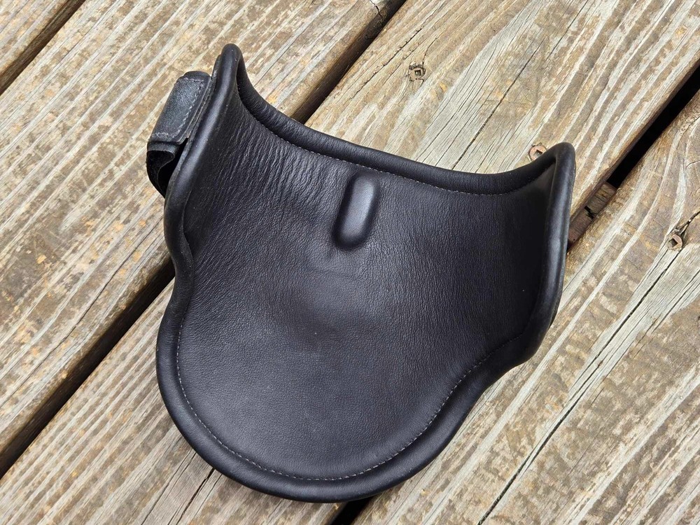 Devoucoux Black Calfskin Lined Fetlock Boot - SINGLE (Right) - Size Medium - New