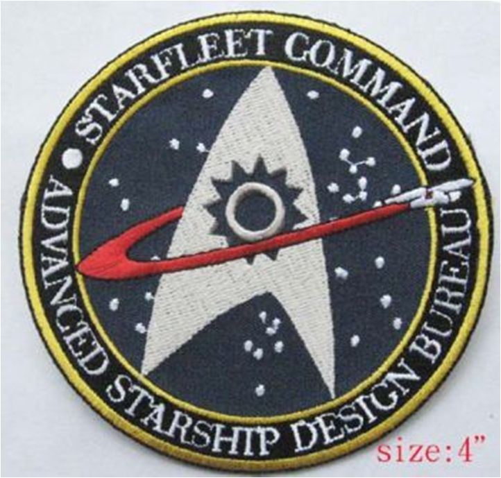 STAR TREK STARSHIP DESIGN BUREAU PATCH - STK55