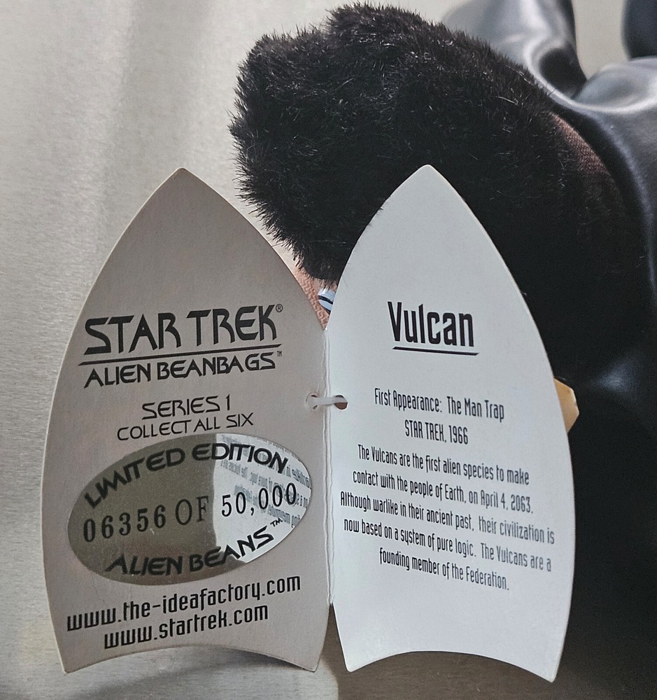 Star Trek ~ Vulcan ~ Alien Bean ~ Limited Edition
