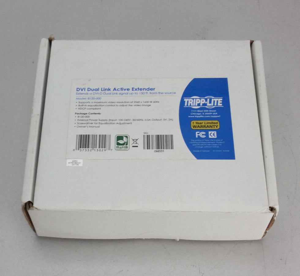 Tripp-Lite DVI-D Dual Link Extender B120-000