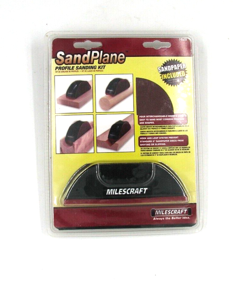 Milescraft SandPlane Profile sanding kit