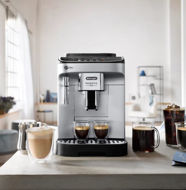 DELONGHI Magnifica Evo Super Automatic Espresso Machine Silver ECAM29034SB