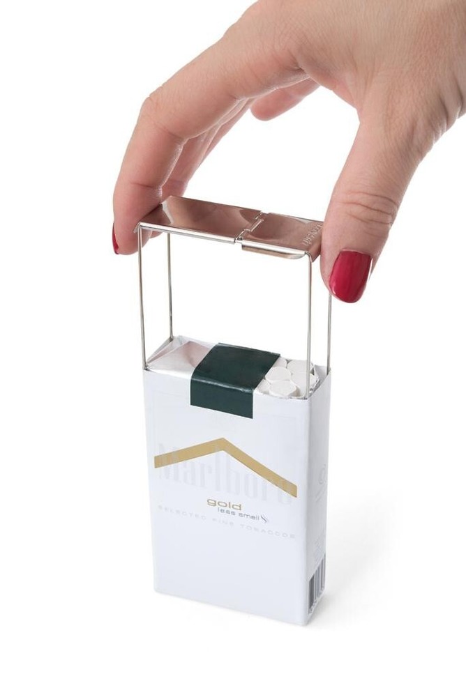Crushproof Metal Cigarette Case - Protects Soft Packs & Keeps Fresh