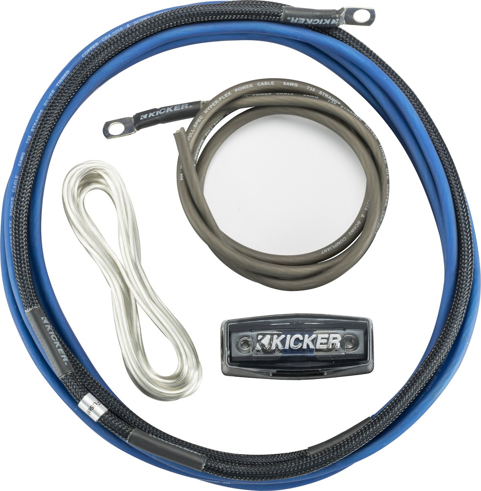 Kicker 46PK8 8 AWG Amplifier Power Kit