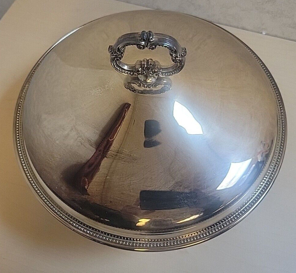 Oneida Silver Plated 3 Footed Bowl w/Lid