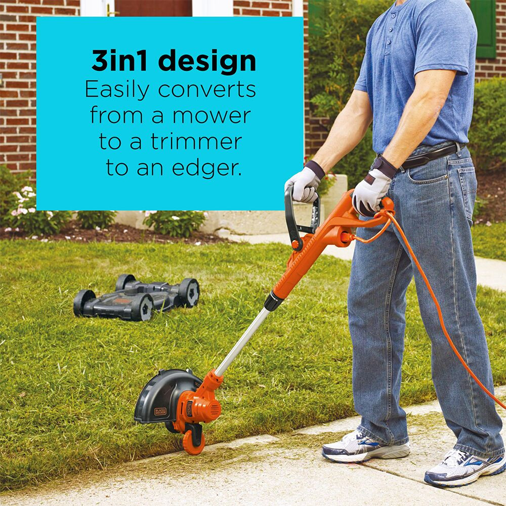 BLACK+DECKER CORDED MOWER TRIMMER KIT - MTE912