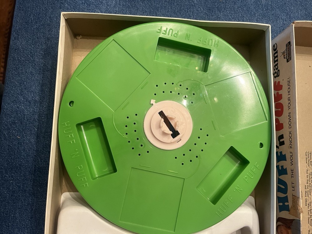 VINTAGE Huff 'N Puff Board Game - Schaper
