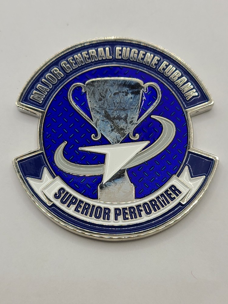 Major General Eugene Eubank People First Mission Challenge Coin 2"