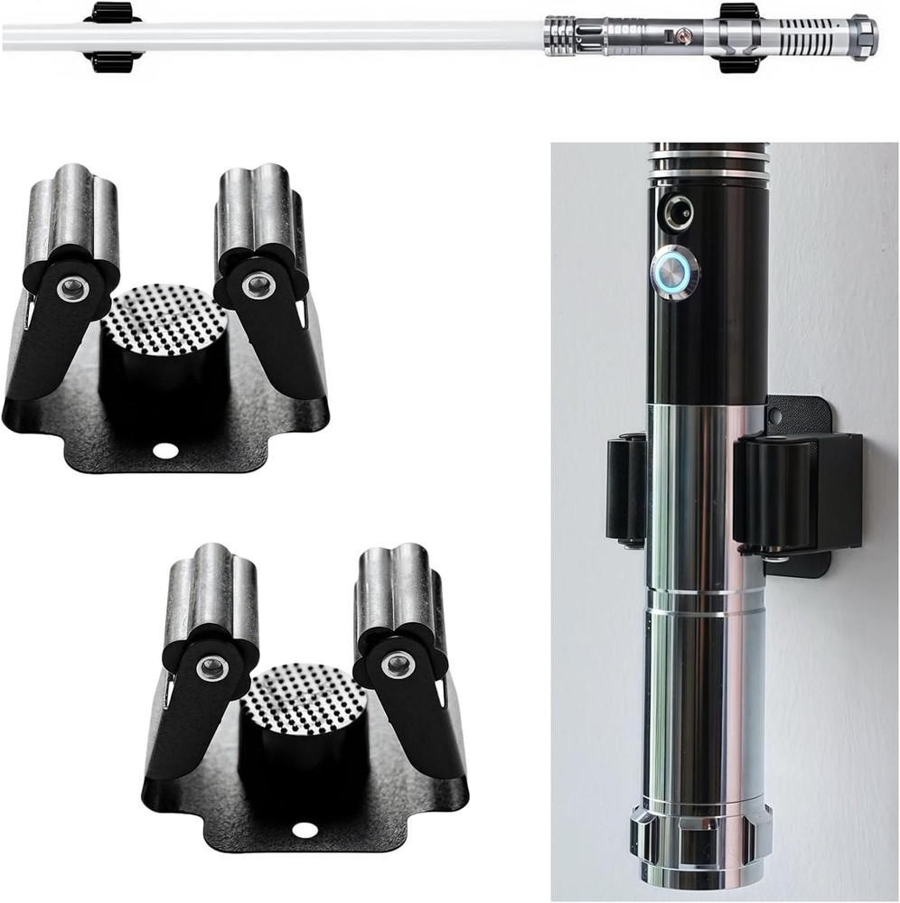Adjustable Lightsaber Wall Mount Vertical Display Stand Horizontal Light Saber H