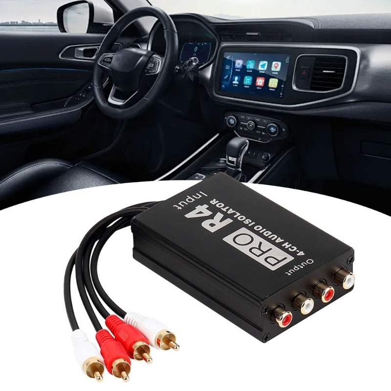 High Clear Ground Isolators for Improved Sound Cleaner