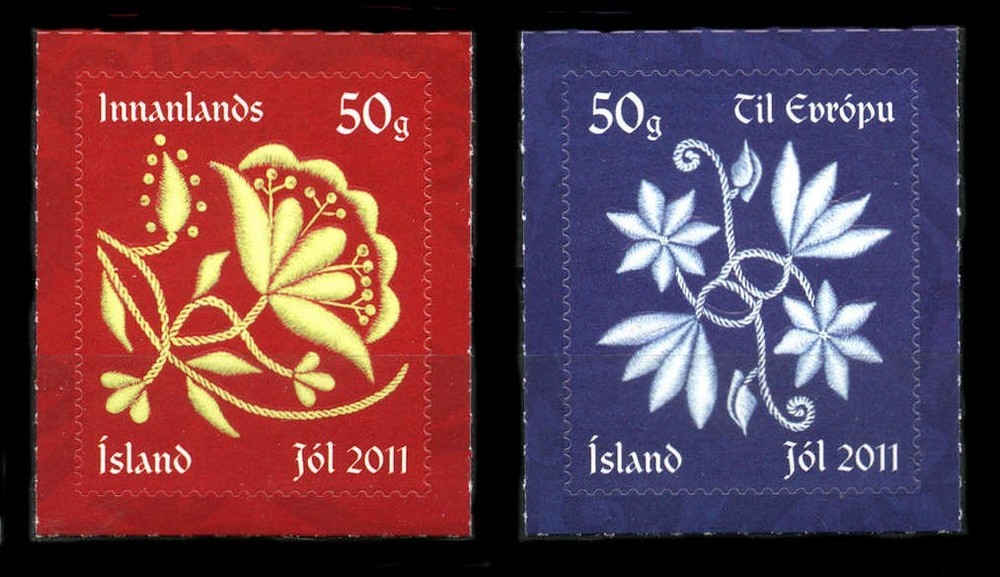 Iceland: 2011 Christmas Issues (1251-1252) MNH