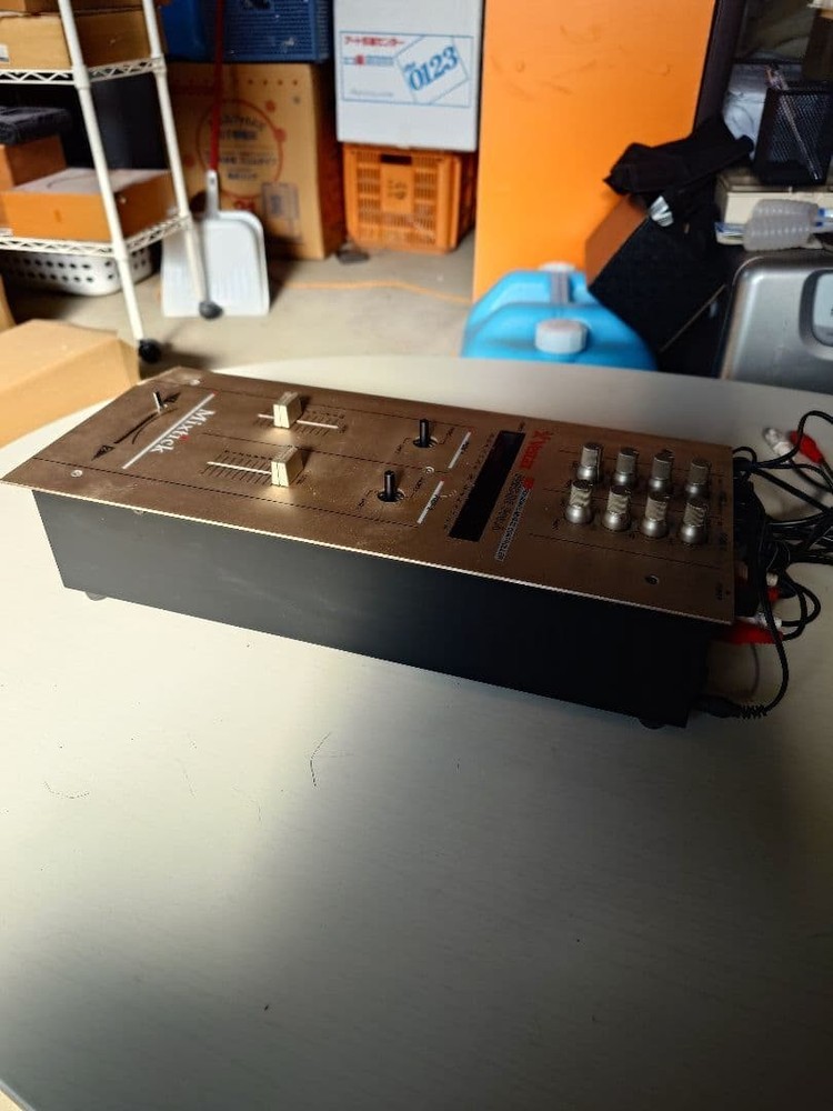 Vestax PMC-06 A Pro DJ Mixer Controller All Function Only Main Unit Power On Ok