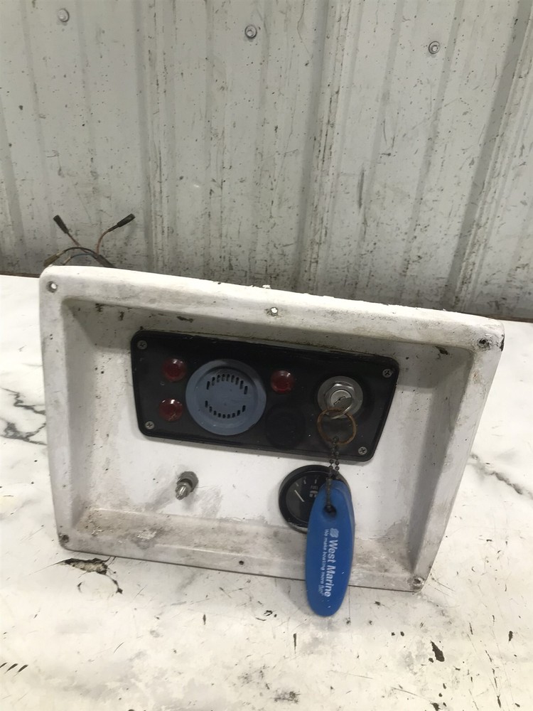 Erickson Sail Boat Yanmar diesel engine ignition switch fuel gauge panel