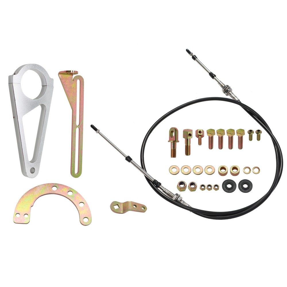 Hard Column Cable Shift Linkage Kit Transmission For GM 2"ACA-1804