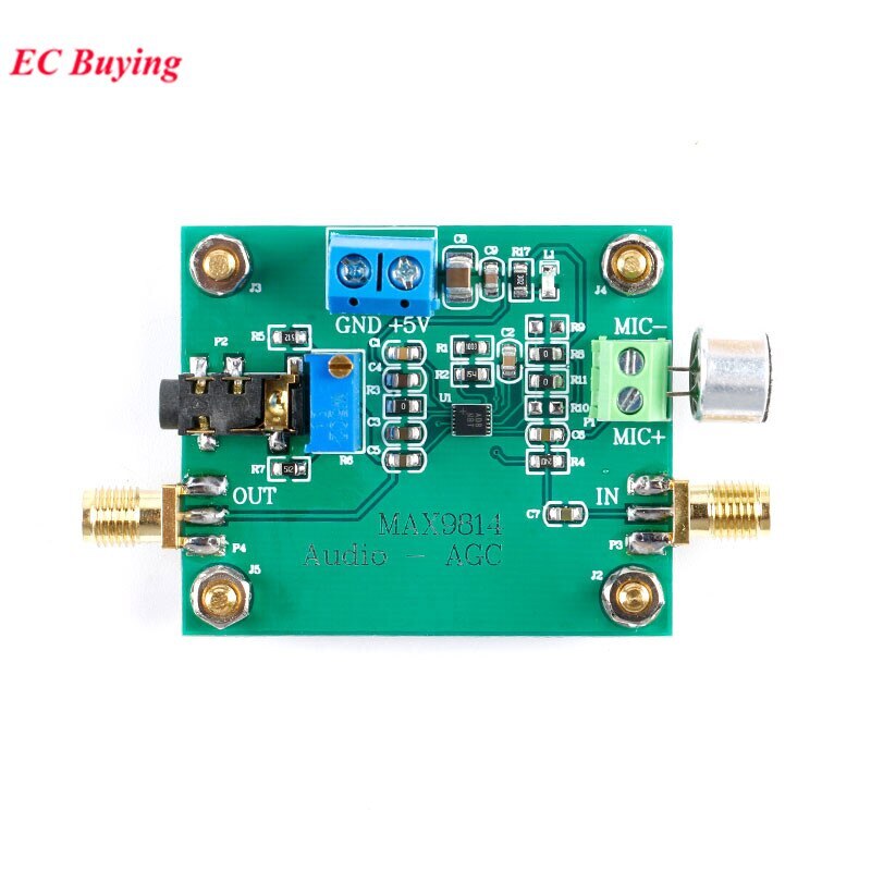 MAX9814 Audio Module Microphone Amplifier VGA Built-in Automatic Gain Control