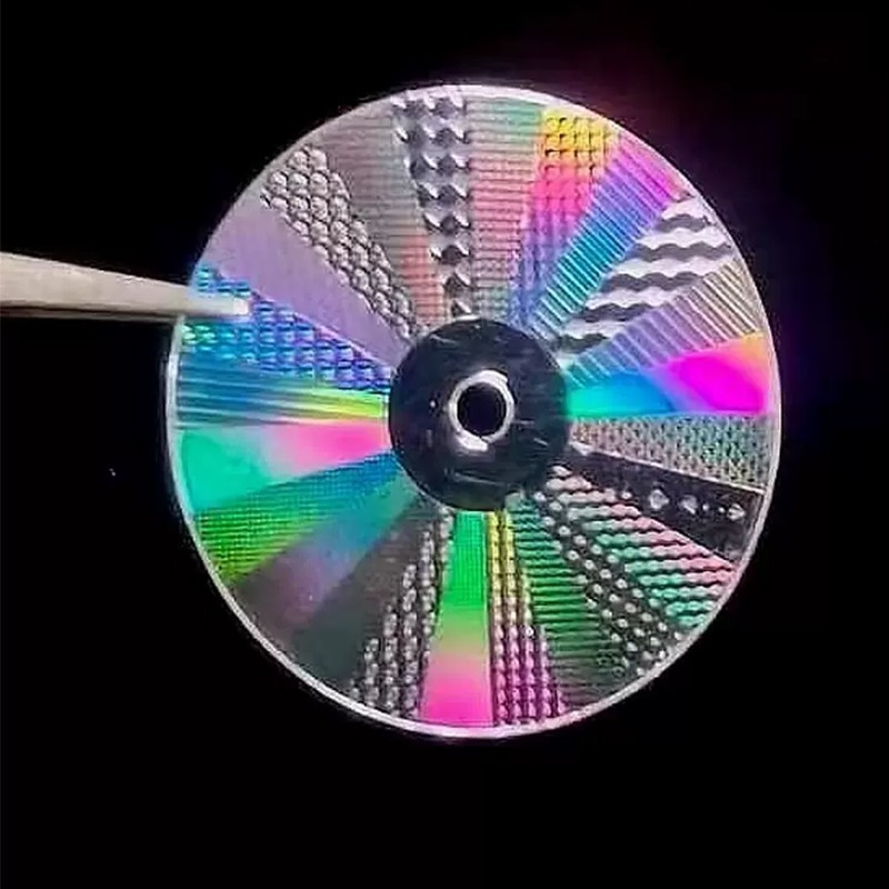 24 In 1 Multi-Image Laser Diffraction Grating Plate Interference Laser Pattern