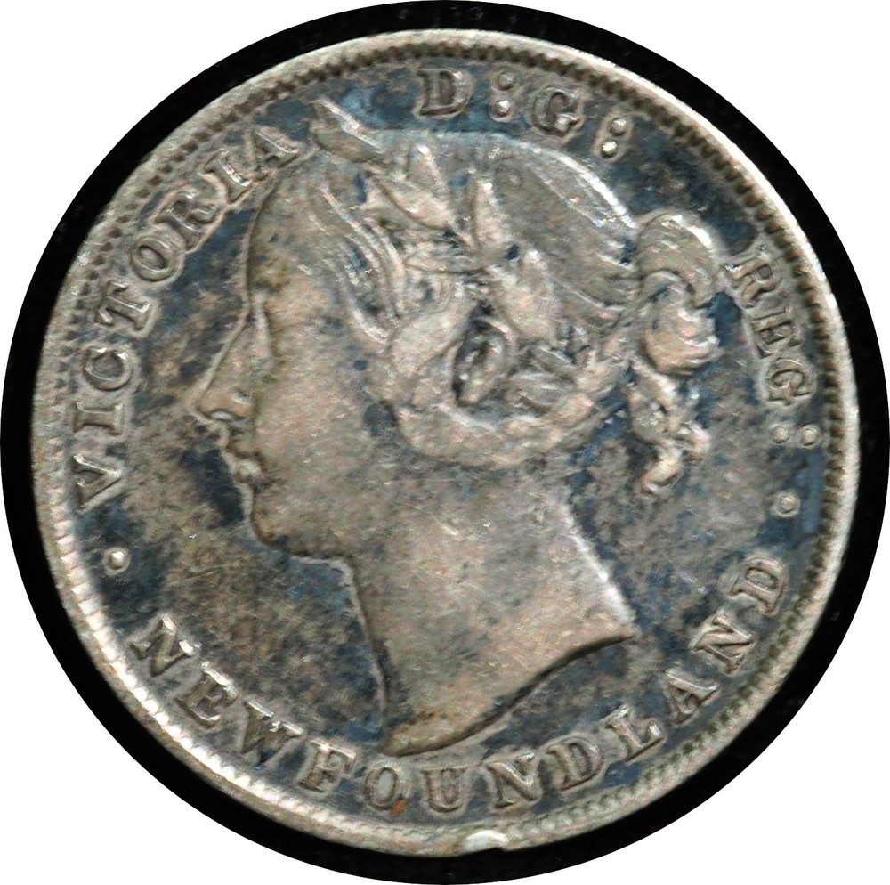 1896 Newfoundland 20 Cent VF