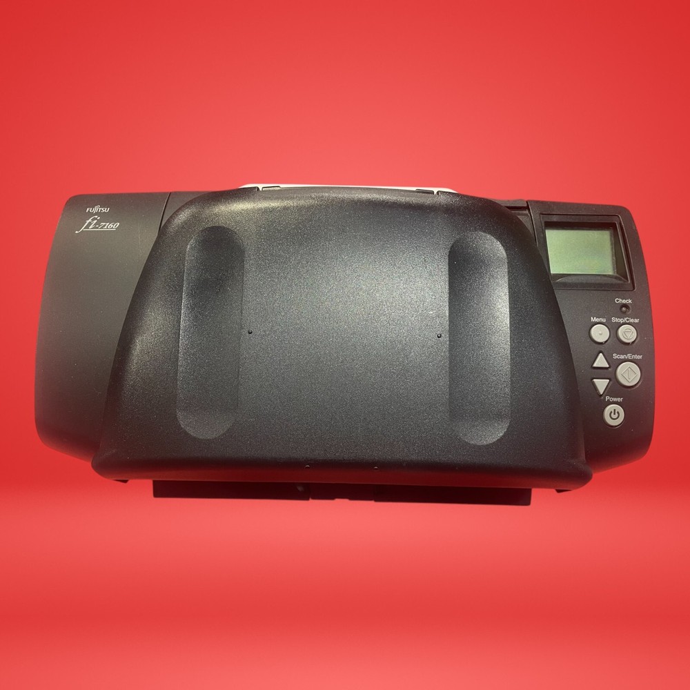 Fujitsu fi-7160 High-Speed Duplex Document Scanner 600dpi USB3 Tested No PSU