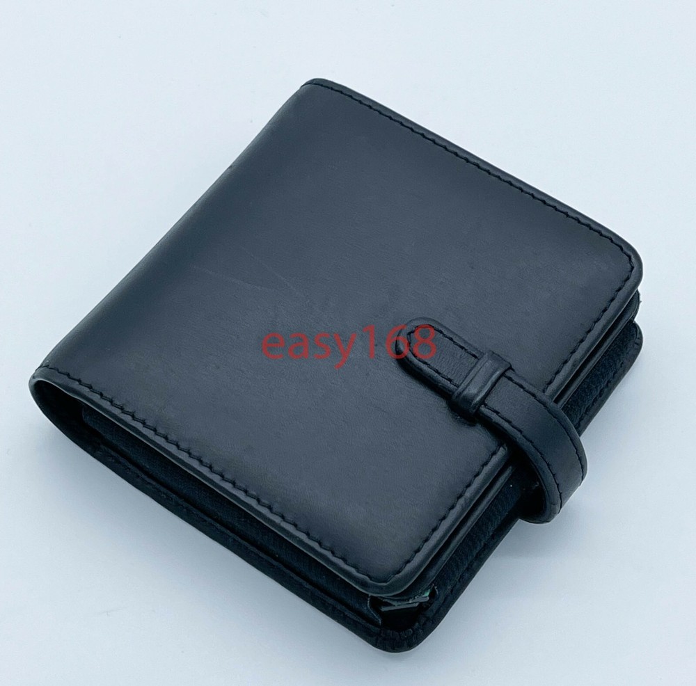 Coach 3.5 Floppy Disk PC Case Holder Black Leather