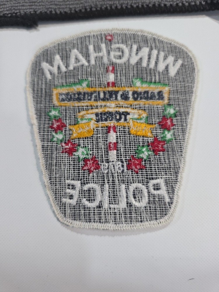 Wingham Police Canada Shoulder Patch Obsolete