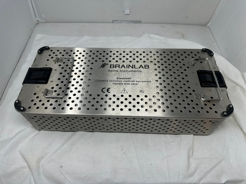 Brainlab Sterilization Tray- Broken Clasp