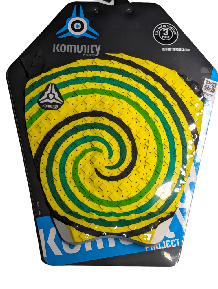 Komunity project surfboard traction tailpad clay marzo Tail Pad 3 pieces