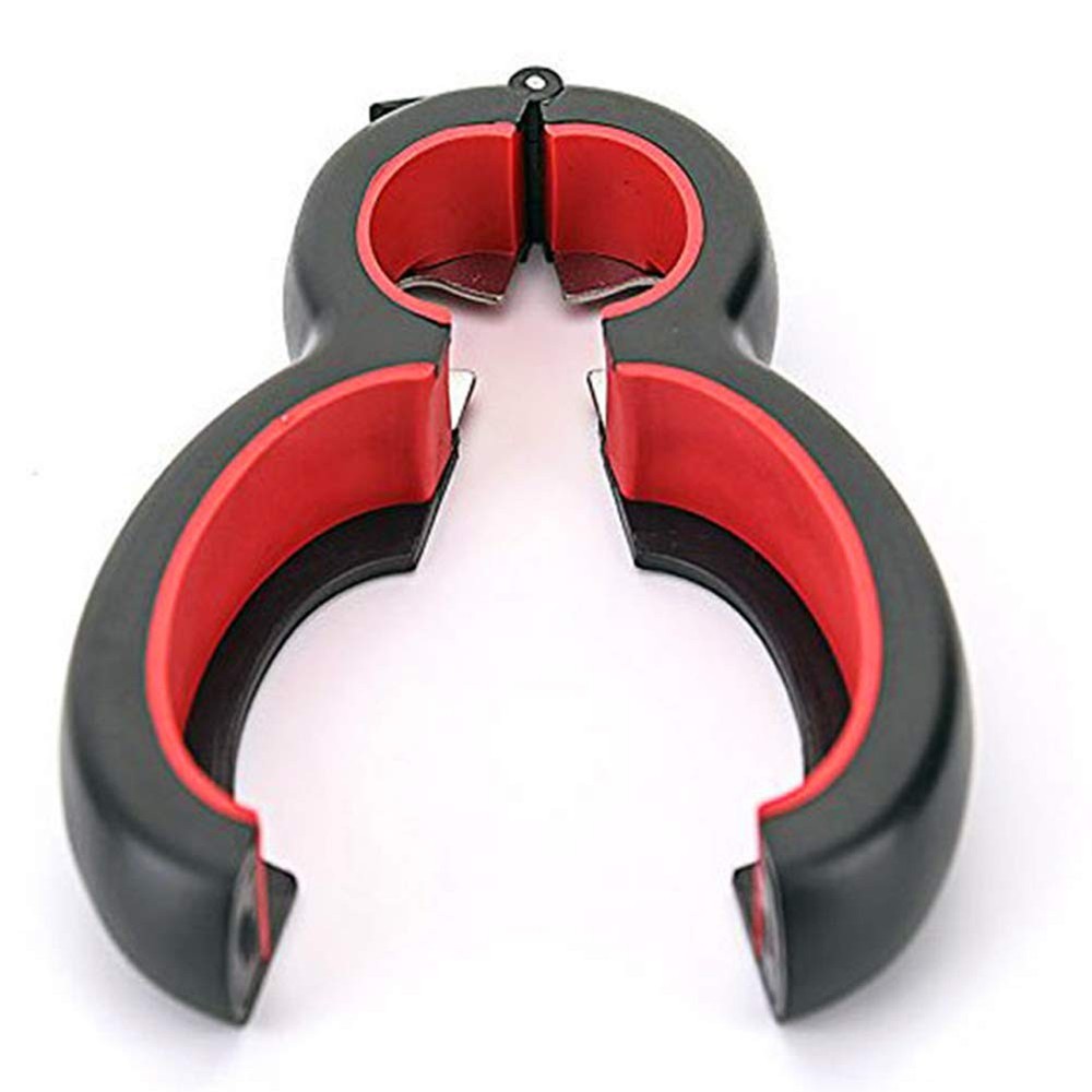 Medsuo Jar Opener 6 in 1 Multi Function Bottle Small, Black and red