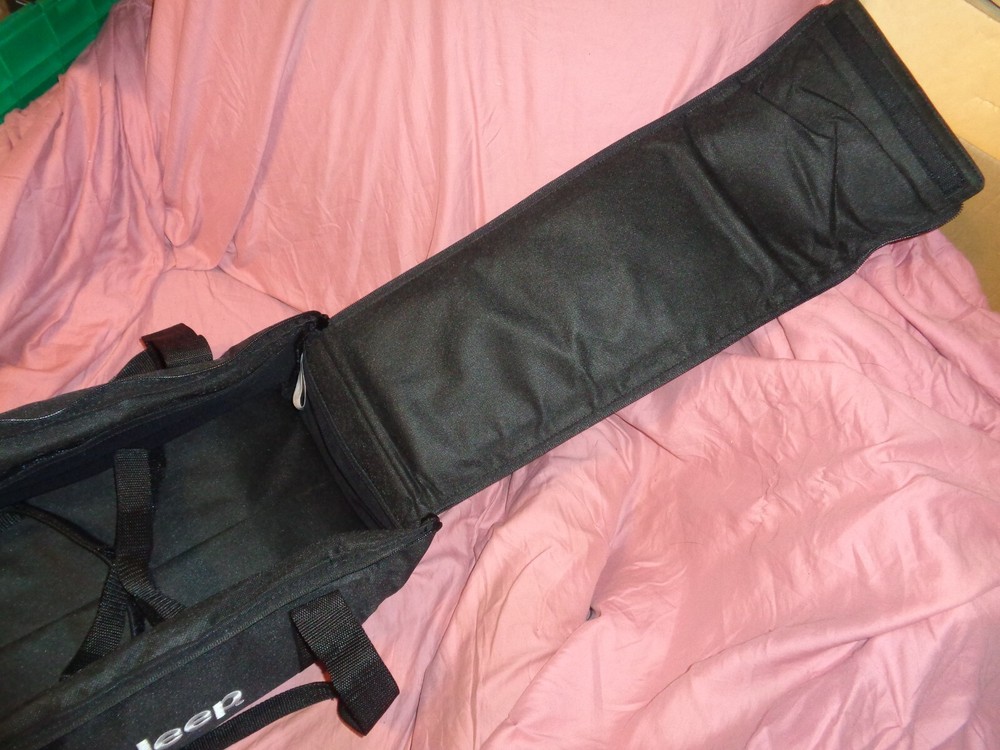 ORIGINAL "JEEP" CASE CARRYING DUFFEL CONSOLE BAG OEM NOS