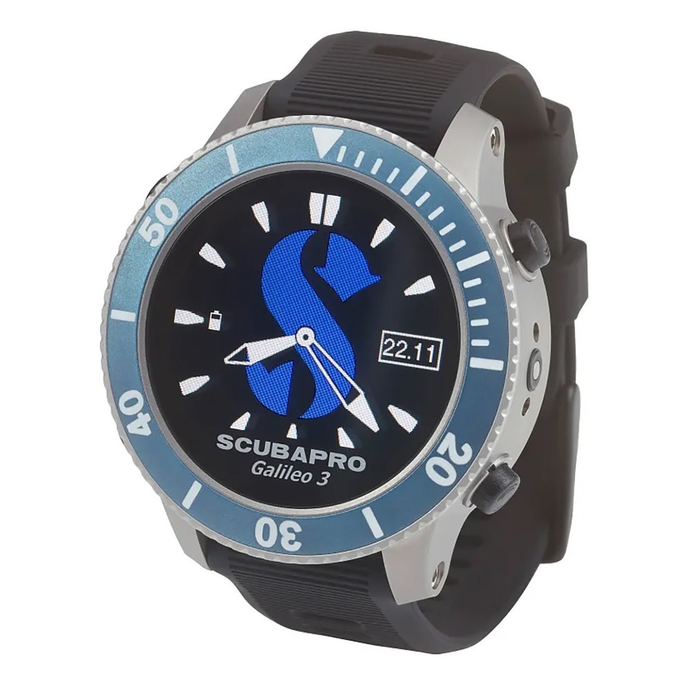 Scubapro Galileo 3 Titanium Wrist Dive Computer with Smart + Pro Transmitter