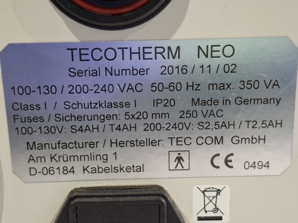 Maxtec, Inc. Tecotherm NEO Infant Cooling System