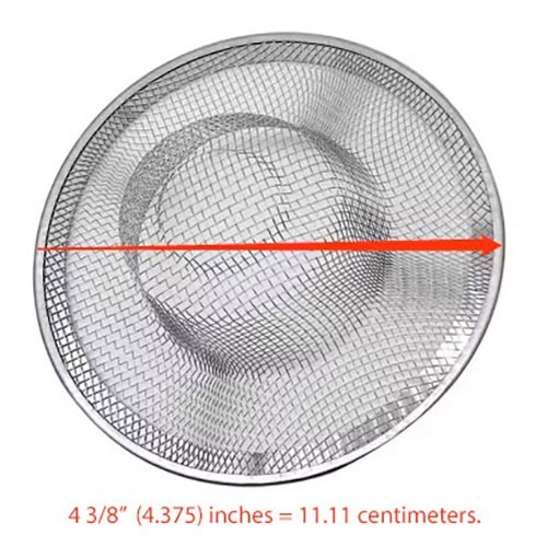 Kitchen Sink Drain Strainers, Mesh Screen, Universal Size