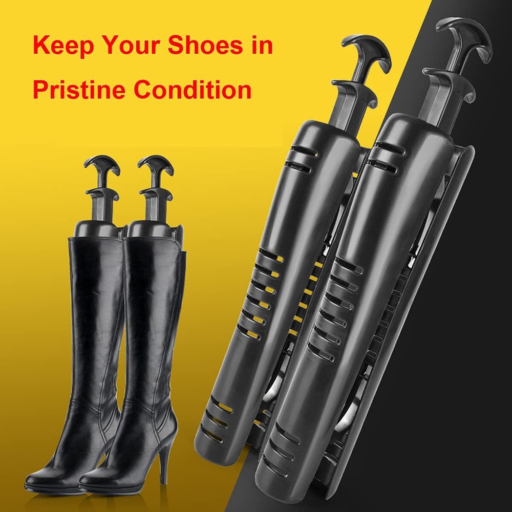 2 Pairs Boot Tree for Knee High Tall Boots Shapers Great Support Form Shaping...