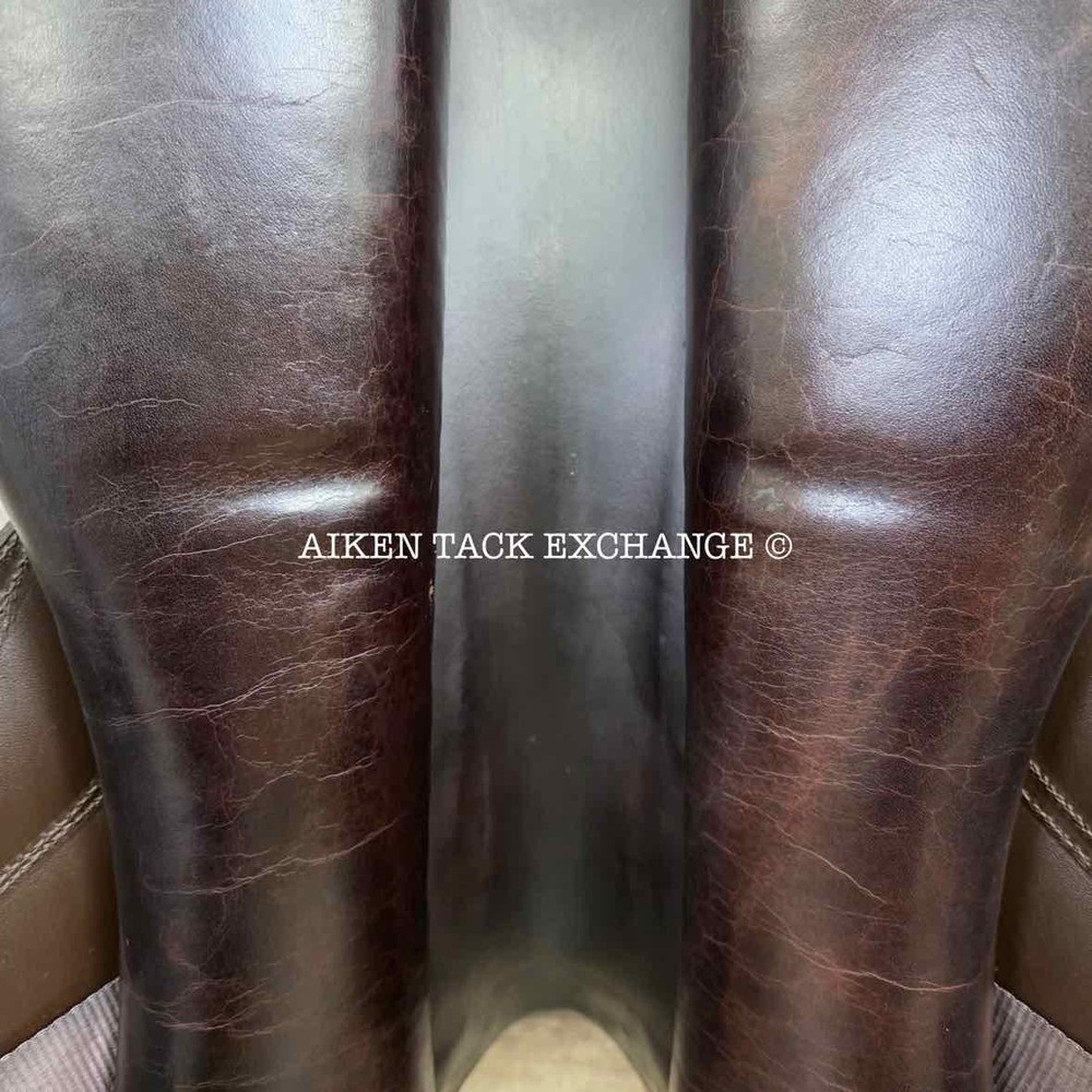 2021 Stackhouse Monoflap Jump Saddle, 18" Seat (Read Description)