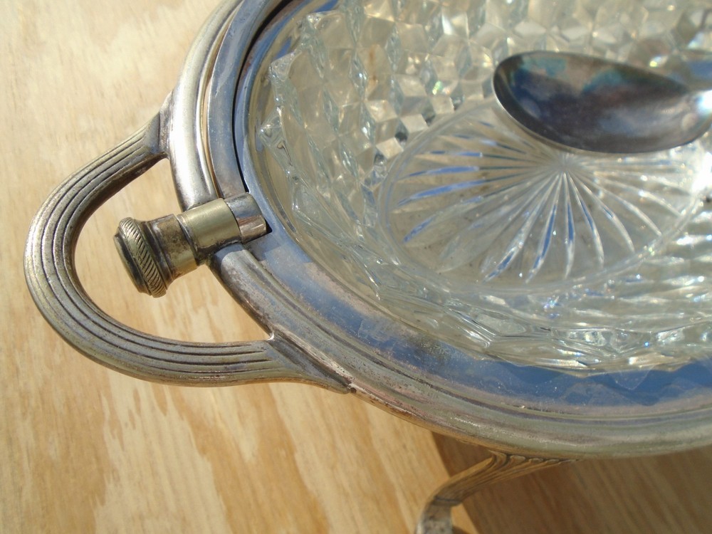 Breakfast Warmer Barrclouch Leeds Rolltop England Silverplate
