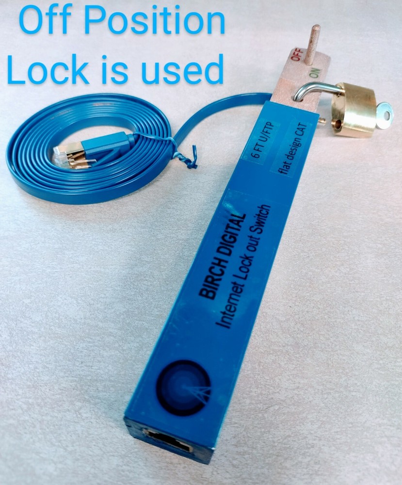 Internet Lock Out Switch by Birch Digital - Physical Internet Security