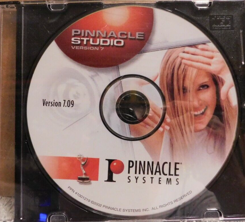 Computer Game~Pinnacle Studio Systems Version 7 2002