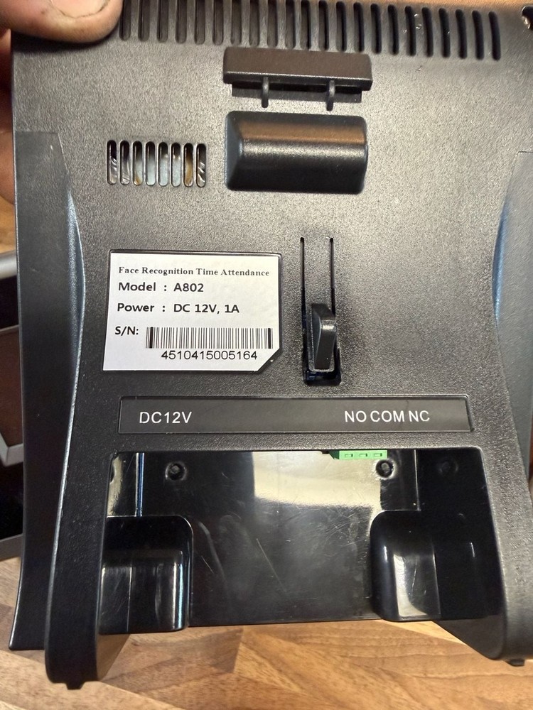 DBPOWER A802 Face Recognition Biometric Time Attendance System