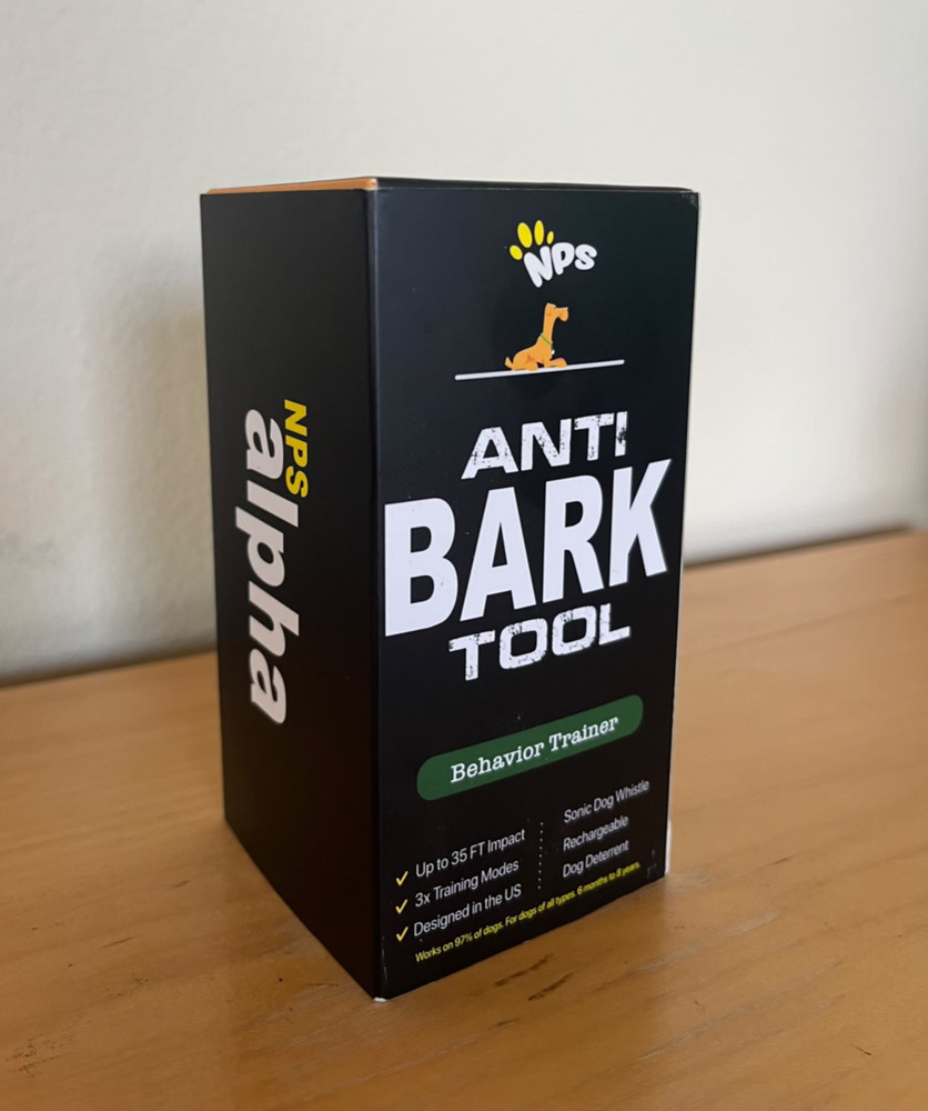 NPS Alpha Anti Bark Tool Barking Control Dog Behavior Training Device
