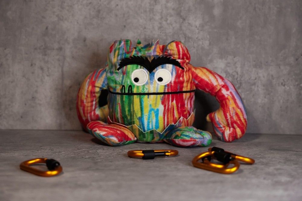 Rainbow Monster Chalk Bag