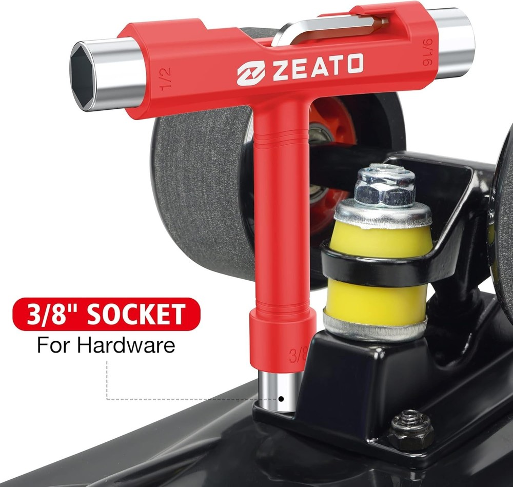 Versatile Portable Skate Tool Set - Includes Allen Key & Phillips Head Wrench