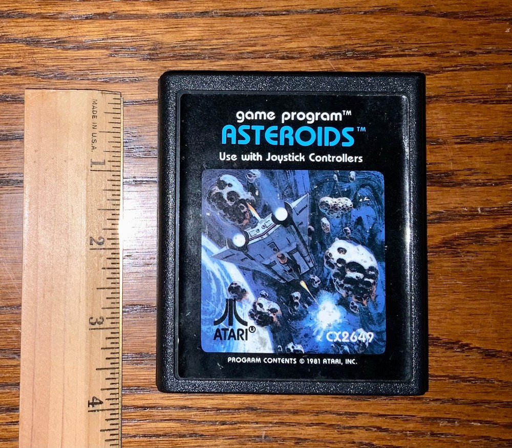 ATARI 2600 Asteroids (CX2649) - 1981 - Tested - See Description