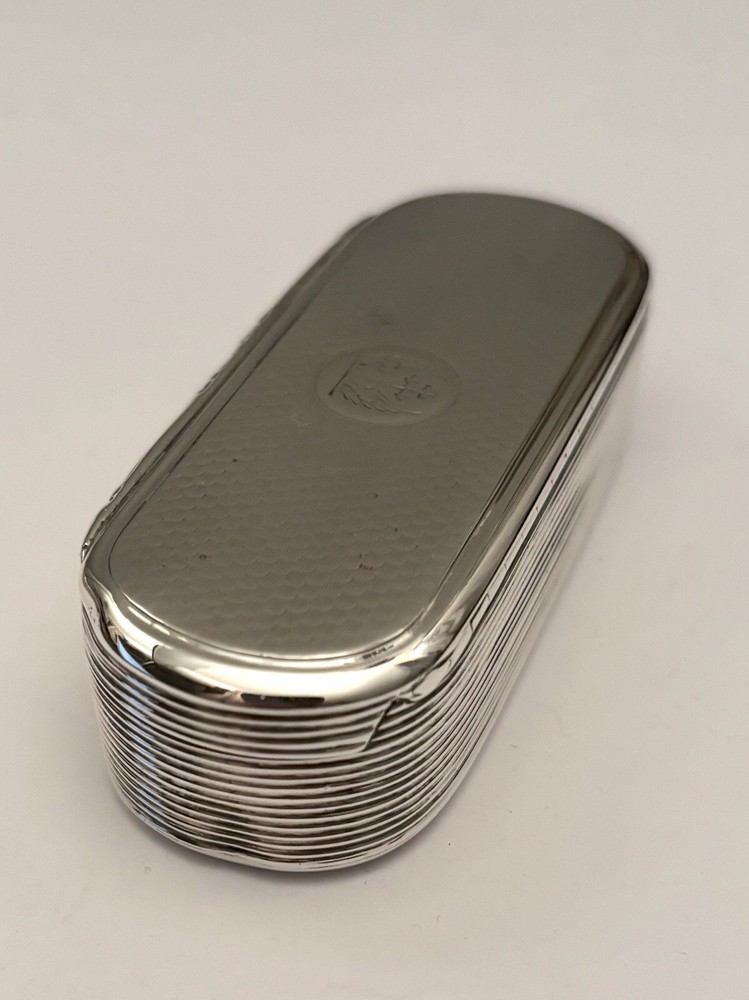 William IV Silver Gilt Snuff Box Birmingham 1835 Willmore & Co
