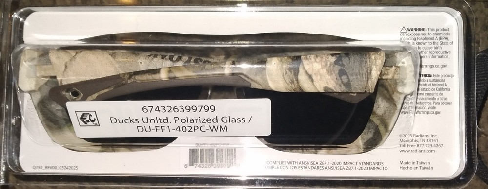 POLARIZED SHOOTING GLASSES Ducks Unlimited