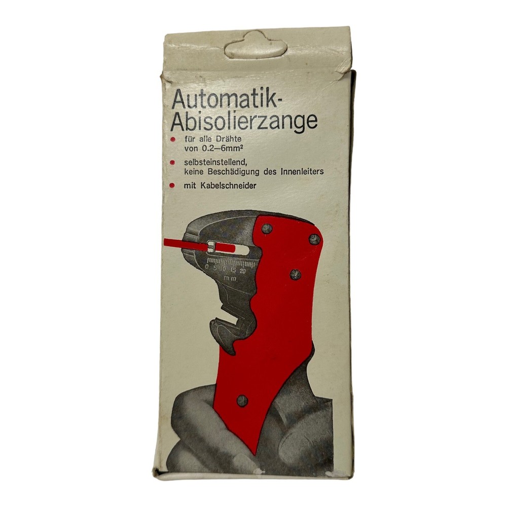 2 Pack Automatic Wire Stripper with Cable Cutter Electrical Wire Form 0.2 - 6m㎡