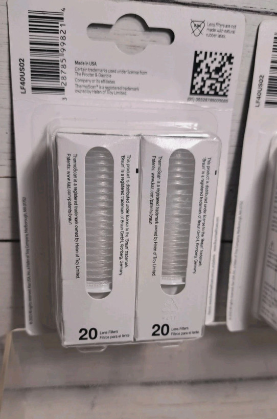 Braun Thermoscan Lens filter 40ct