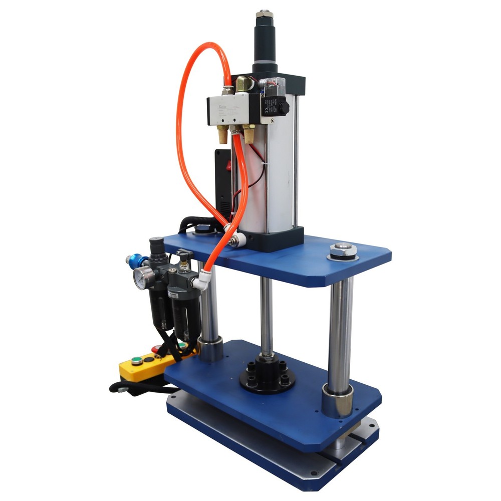 1102lbs Pneumatic Punch Press Machine with Controller & Two-handed Switch 110V