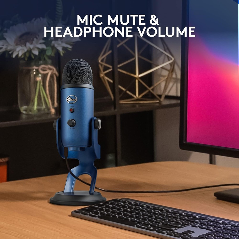 USB Condenser Microphone for Streaming, Podcast, YouTube & Zoom — Studio-Grade